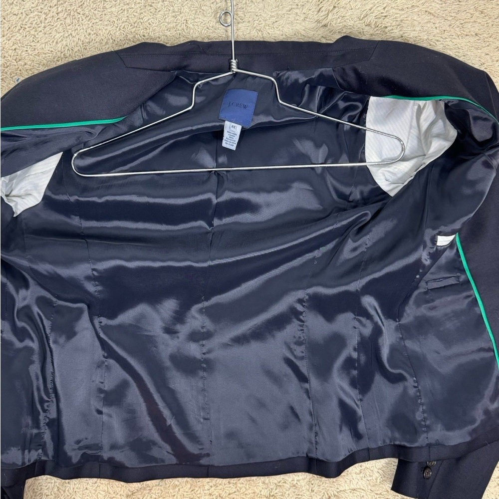 J. Crew Navy Blazer size 8T - Picture 4 of 6